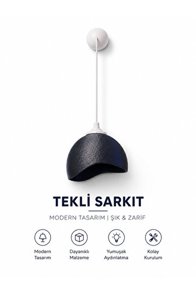 VoltMARKET Türkiye’nin Elektrik Marketi Voltmarket Dekoratif Tekli Sarkıt Avi...