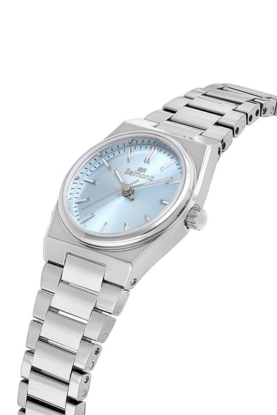 Belmond Srl1170.300 Blue & Silver Steel Cord Women's Wristwatch