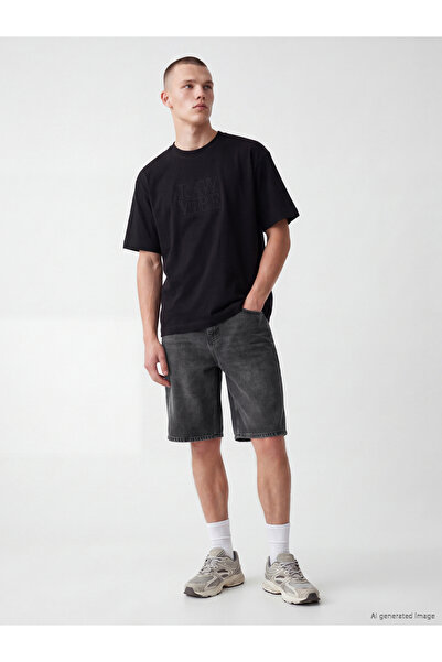LC Waikiki Loose Fit Men's Denim Shorts