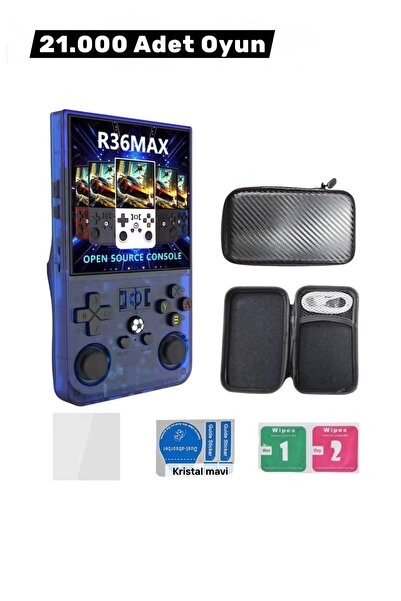 JOYCOR R36 Max 4.0 İnç IPS Ekran Retro Oyun Konsolu 21.000 Oyunlu Taşınabilir...