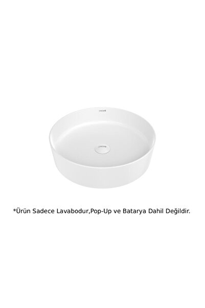 Creavit LP145 LOOP Masa Üstü Çanak Lavabo Beyaz 45cm