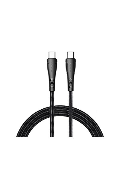 Mcdodo Cablu Type-C la Type-C Seria Mamba, 60W, Negru