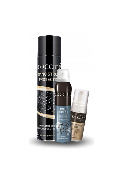 Coccine Set, Coccine, Nano Strong, 400 ml, 150 ml, 100 ml, Impregnant imperme...