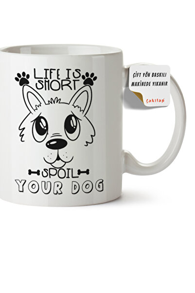 ET ERTAPASSAGE original creative designs Dog Design Printed Porcelain Mug (Do...