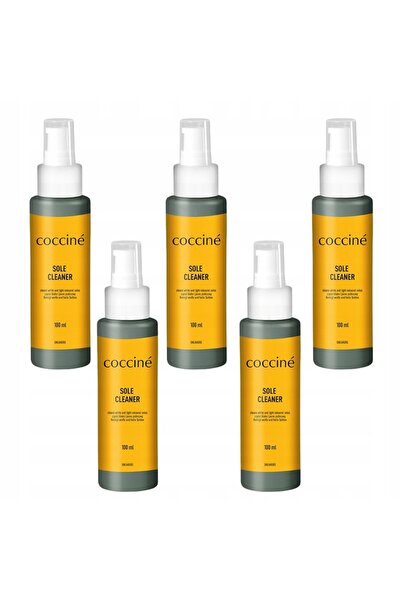 Coccine Set de 5 solutii de curatare pentru talpi albe, Coccine, 100 ml, efic...