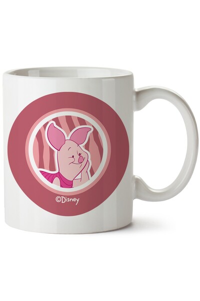ET ERTAPASSAGE original creative designs Piglet Printed Porcelain Mug, Machin...