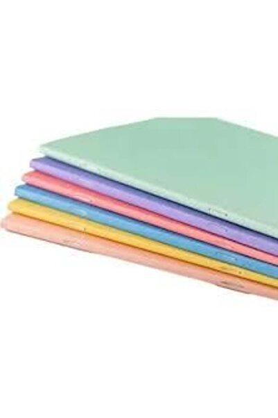 Meteksan A5 Colors Pastel Karton Kapak 40-1 Çizgili Karışık 4 Renk_120