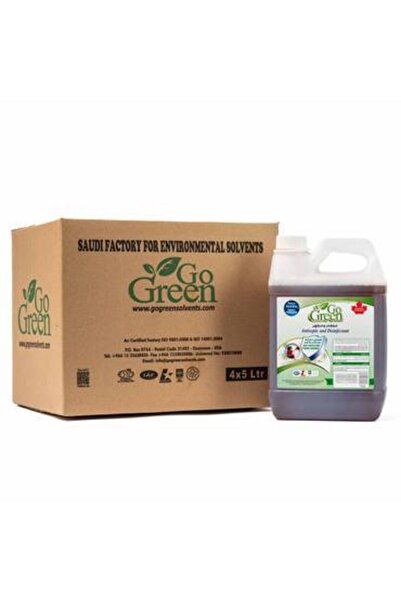 Go Green Antiseptic and Disinfectant 5 LTR - كرتون ( 4 حبه )