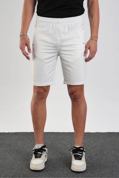 Shooter Sportswear Erkek Regular Fit Fermuar Cepli Pamuklu Şort
