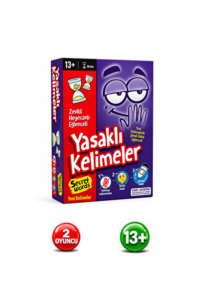 ALAY Ticaret Banned Words – Fun Storytelling and Guessing Game - Party Game