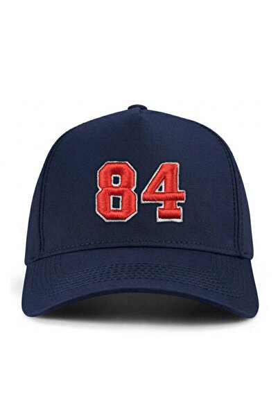 PataCute Number 84 (Embossed) Molded Baseball Cap