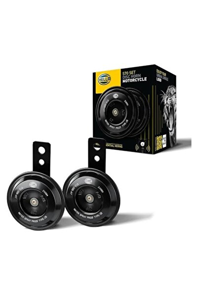 Hella S70 Motosiklet Korna Seti 12V 460 Hz 2’li Takım