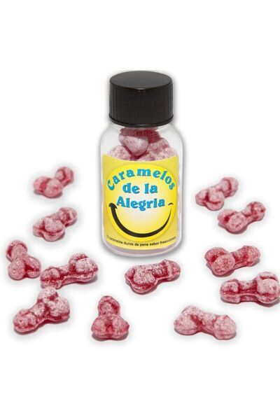 Diablo Picante – 12 Strawberry/Cherry Penis Candies