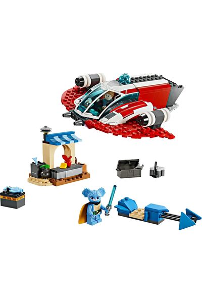 LEGO 75384 ستار وورز ذا كريمسون فايرهوك، مجموعة أدوات بناء سفينة فضائية للمبت...