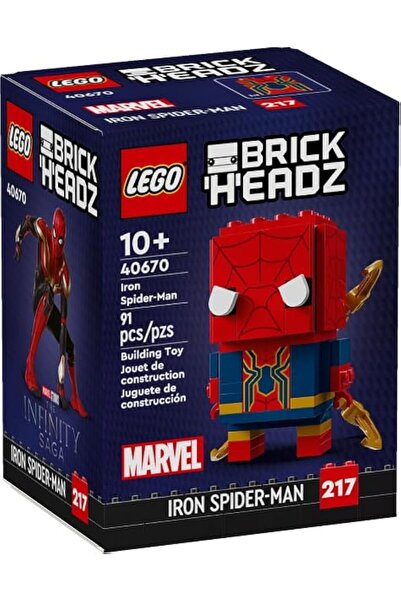 LEGO Brick Headz Iron Spider-Man 40670-91 Pz