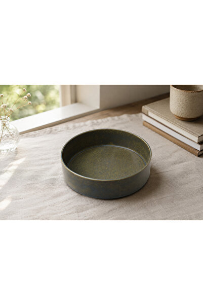 20 cm Bordo Oval Porselen Fırın & Servis Tabağı
