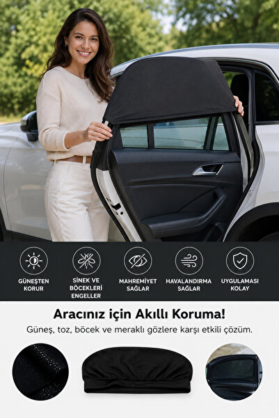 Sağdıç Saraciye Auto Sunshade Curtain Car Side Window Curtain Sun Blocking Ve...