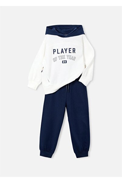 MAYORAL Boy's 2-Piece Tracksuit Set Navy Blue 3885