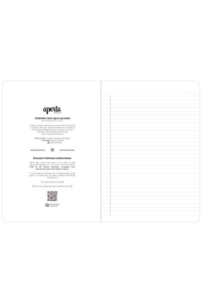 MC Micostore Caiet scoala, Avatar character generator, A4, 48 file, 80g, Dict...