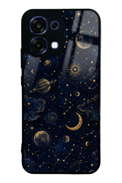 Spoyi Oppo A6 Pro Celestial Night Design Glossy Phone Case