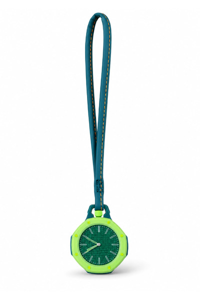 DAT 1pc Octagonal Pendant Lanyard Watch, Trendy Unisex Quartz Hanging Neck Wa...
