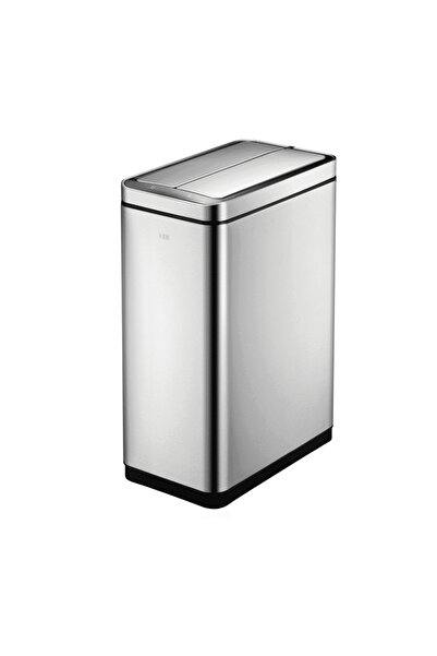 EKO Coș de gunoi cu senzor, EKO, DeLuxe Phantom, 20+20 L, 2 compartimente, inox