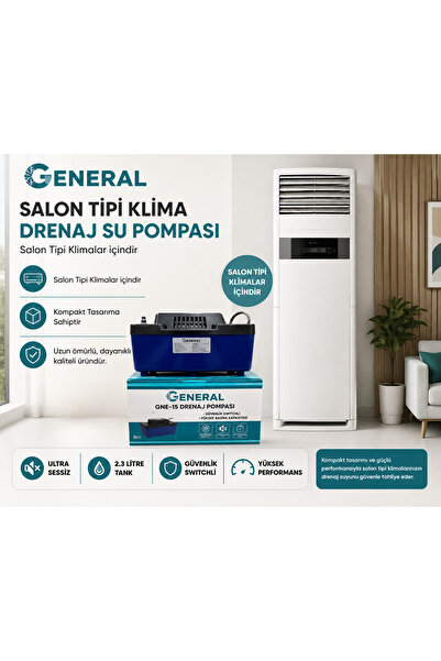 212 Isıtma ve Soğutma GENERAL Salon Tipi Klima Drenaj Su Pompası
