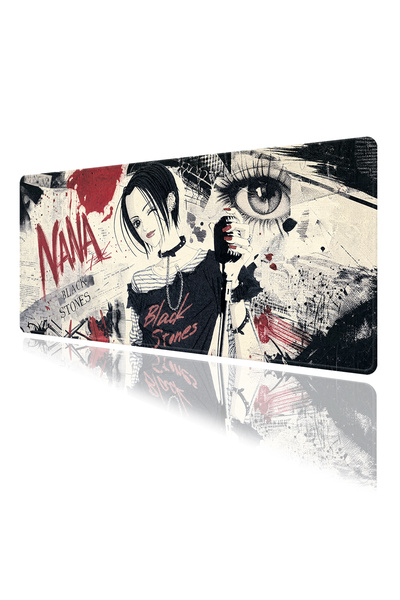 iyi fikirler NANA Anime Manga Temalı Oyun Gaming Klavye Mouse Pad Masa Matı 7...