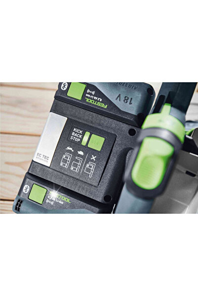 FESTOOL MAȘINĂ DE GROAPE FĂRĂ FIR TSC 55 KEB-BASIC 1*5.0AH 577025