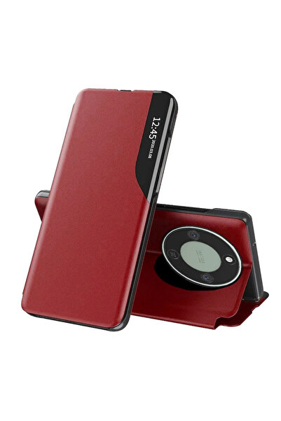 DD Daden Husa pentru Honor Magic 8 Lite Tip Carte, S-View, Functie de Stand, ...