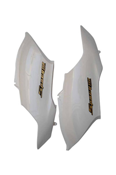 OEM Honda Spacy 110 Sele Altı Yan Kapak Beyaz Takım