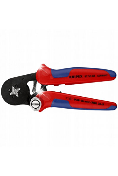 Knipex Clește pentru sertizarea manșoanelor 180MM 97 53 04