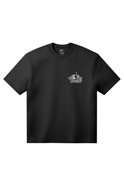 Vans 000Xhqemv1-R Demolish Ss Tee Men's T-Shirt Black