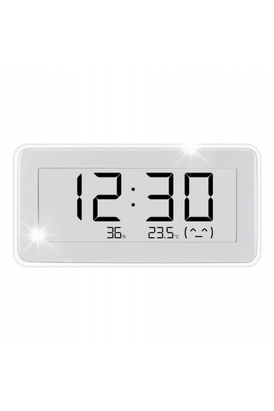 Xiaomi Ceas cu termometru și senzor de umiditate Mi Temperature alb