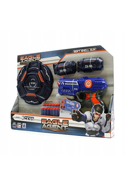 Midex PISTOL XCESS compatibil NERF + 20 PROȘTE