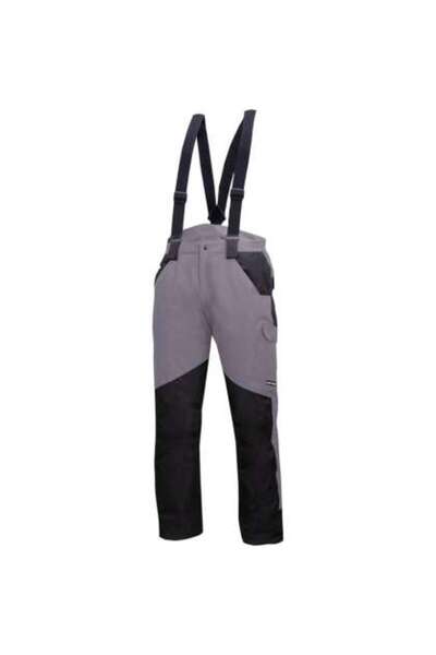 Lahti Pro Pantalon Multifunctional Cu Bretele / Gri - 3xl