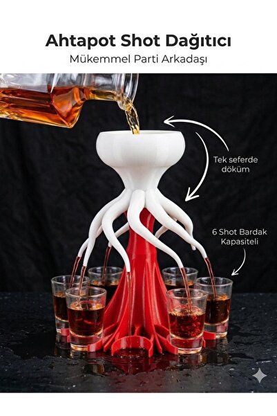 Nilce3D 6'lı Shot Dağıtıcı Standı