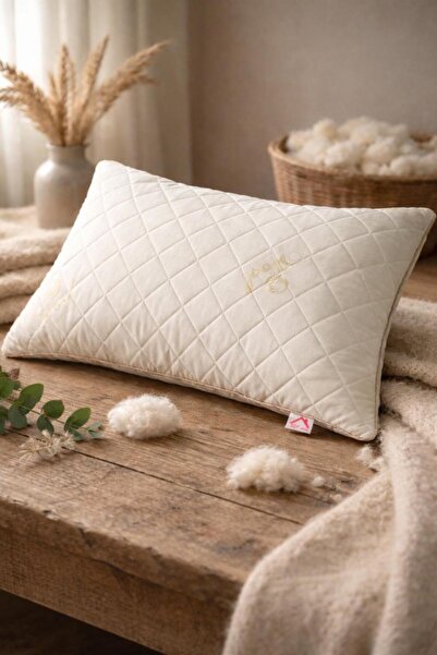 Dmc Kapitoneli Merinos Yün Yastık 1'li 1000 Gr 50x70 Cm