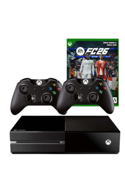 MICROSOFT Consola Xbox One 1TB + 2 Controller Second-Hand + Joc FC26