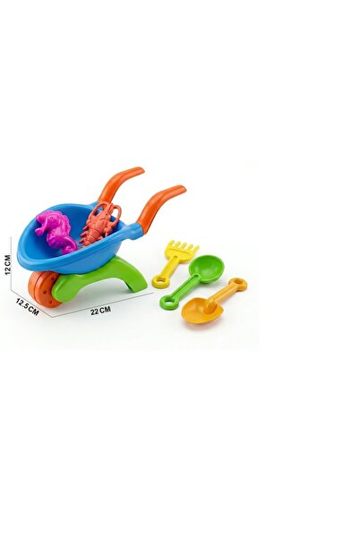 iTajir Sand and Beach Cart Toy for Kids with Digging Tools Noha Mall Store