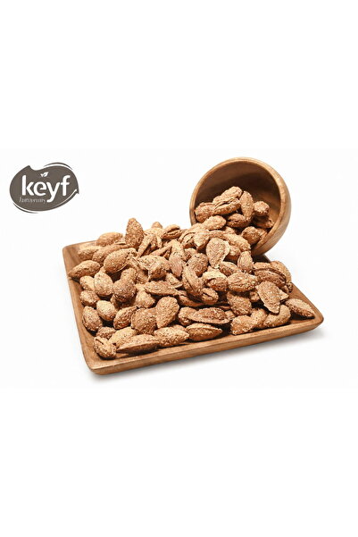KEYF KURUYEMİŞ KEYF TUZLU KAVRULMUŞ KABUKLU BADEM 250 GR