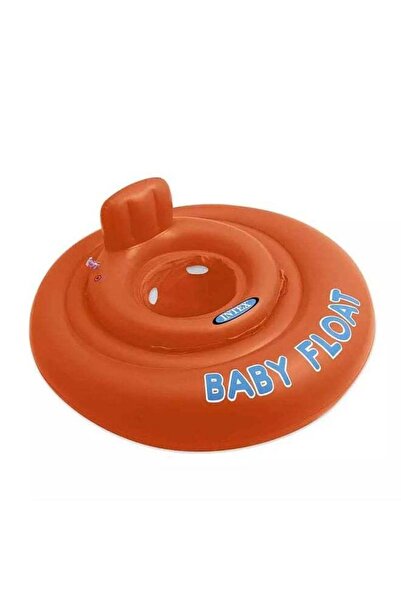 Intex Baby Float, Baby Swimming Seat, Swimming Aid Size 76cm- Red
