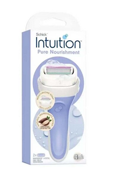 Schick Intuition شفرة حلاقة للاستخدام مرة واحدة من بيور نورشمنت مع زبدة الكاك...