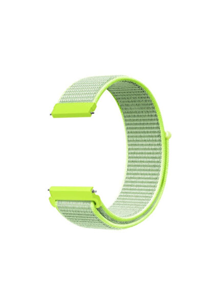 OEM Υφασμάτινο λουράκι κίτρινο (Amazfit GTS 2e) 1234DQ879A281