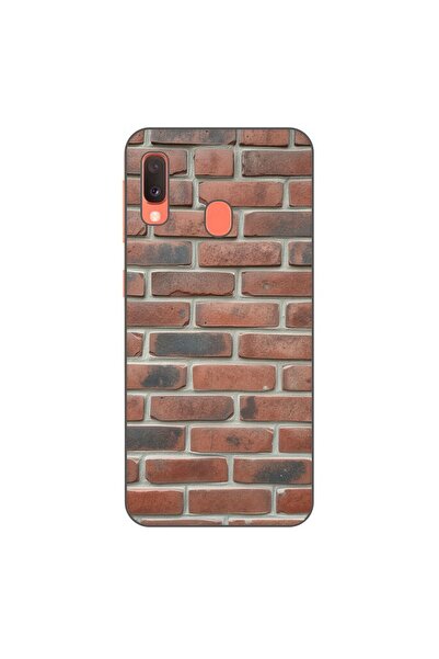 OEM Husa compatibila cu Samsung Galaxy A20e Silicon Gel Tpu Model Brick Wall