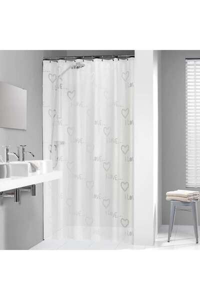 Sealskin Condens 180x200 λευκή πλαστική κουρτίνα μπάνιου 210841310