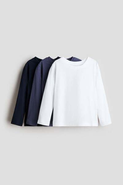 H&M 3-pack jersey tops