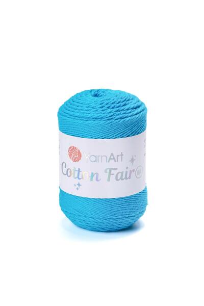 Yarnart Cotton Fair 8/4 - Knitting Yarn Blue-5580
