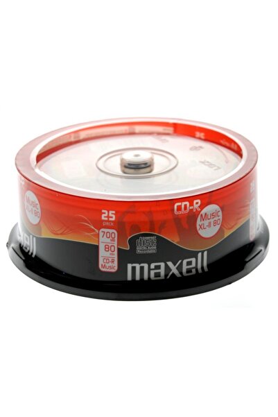 Maxell CD-R 700MB AUDIO MUZICAL XL-II 80 MIN CAKE*25 628529.00.CN