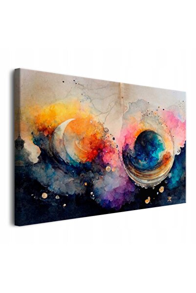 DecoWalls Tablou Pe Panza Cu Suspensii, Decowalls, Frunze Colorate, 90X60 cm,...